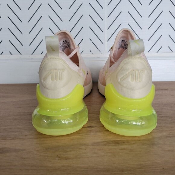 ✨✨Nike Air Max 270 Womens Shoes Sz 9 Peach Pink Green Comfy Sneakers AH6789-802✨ - Picture 5 of 10